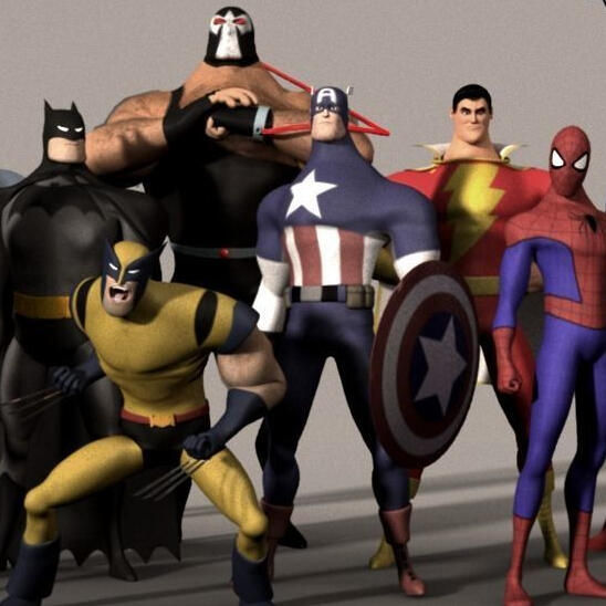 Classic Superhero Pack